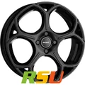 MAK Monza gloss black 7x18" ET35 LK4 108 ML 65.1 Alufelgen 18 Zoll