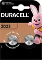 Knopfzellen Duracell CR2025, Lithium, 3 V, 170 mAh, Ø 20 x H 2,5 mm, 2 Stück 301251