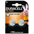 Duracell Knopfzelle CR2025 B2 Lithium