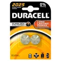 DURACELL Batterie Lithium, Knopfzelle, CR2025, 3V