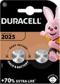 Duracell 2025 Knopfzellen CR2025 Batterien 2er-Pack 3V Lithium Batterie