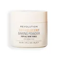 Revolution Loose Baking Powder – Make-up Fixierpuder mit Leuchtkraft, absorbiert Glanz & überschüssiges Öl, vegan & tierversuchsfrei, 30 g, Translucent