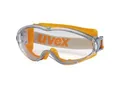 Uvex Vollsichtschutzbrille ultrasonic, kratzfest, beschlagfrei, grau/orange