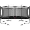 BERG Trampolin Grand Favorit Regular 520 Black mit AirFlow inkl. Sicherheitsnetz Comfort