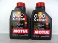 Motul 5W40 5W-40 8100 X-clean SAE Öl Motorenöl Diesel Benzin 2Liter 109227