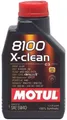 Motul 8100 X-Clean 5W40 Vollsynthetisches Motorenöl 1Liter Flasche