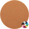 BIASTO Filzuntersetzer Rund 25cm in Ocker (HF022); Farbauswahl & Größenwahl; Untersetzer Gläser; Für Getränke, Tassen, Blumentöpfe, Vasen, Tisch, Bar, Wohnung, Tisch-Deko