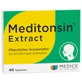 Meditonsin Extract 40 Tabletten bei Erkältung, lindert typische Erkältungssymptome wie Husten, Schnupfen und Halskratzen, bekämpft Erkältungsviren und stärkt die Abwehr mit 3-fach Pflanzenpower