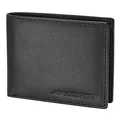 Marc Peter Oslo Geldbörse Herren Leder Schwarz Nappa mit RFID Schutz I Echtleder Portemonnaie Groß I 13 Fächer I Geldbeutel für Männer I Brieftasche Wallet Portmonee aus echtem Leder