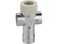 CALEFFI Thermomischer 520 einstellbar, verchromt, 1/2'' Einstellbereich: 40°C bi
