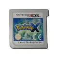 Pokémon X Nintendo 3DS Modul Cartridge getestet zurückgesetzt Zustand Gut