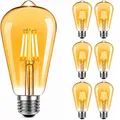 Edison Glühbirne 6 Stück Warmweiß E27 Retro LED Lampe Nostalgie Be