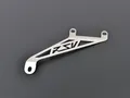 ZIEGER Auspuffhalter kompatibel mit Aprilia RSV Mille BJ 1998-03 /RSV Mille R BJ