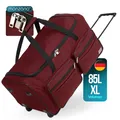 DeubaXXL DE Rollenreisetasche Rot 85L 101895