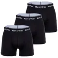 Marc O´Polo Men's Essentials 3-Pack Boxer Shorts, Black, Large