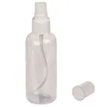 Zerstäuber 100 ml aus Kunststoff ca. 13 cm Pump Spray Fläschchen transparent