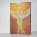 Engel Bild Leinwanddruck "Das Herz weiß es" Geschenke zur Genesung, Schutzengel