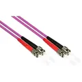 Patchkabel LWL Duplex OM4 (Multimode, 50/125) ST/ST, LSZH, 20m, Good Connections®