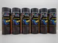 6x DUPLI COLOR GRAU 600°C Hitzefest  Lackspray Sprühlack Auspufflack Motorlack