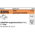 Lindapter Ausgleichscheibe R 82016 GTW 40 P2 M 24 / 24,0 Stahl galvanisch verzinkt (820160140240000)