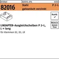 Ausgleichscheibe M 24 / 24,0 R 82016 GTW 40 P2 Stahl galvanisch verzinkt