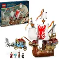 LEGO Harry Potter Trimagisches Turnier: Die Ankunft, magisches Abenteuer-Spielzeug mit Beauxbatons-Kutsche und Durmstrang-Schiff, Geschenk für Jun... - Bronze