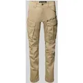 G-Star Raw Regular Tapered Fit Cargohose mit Reißverschlusstasche in Beige, Größe 34/34