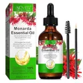P-Beauty - Ätherisches Monarda Öl - Haaröl, Hautpflegeöl, Wimpernöl - Feuchtigkeitsspendend, Haarwachstum & Anti-Aging - Natürliches Pflegeöl für Haut, Haare, Nägel, für alle Hauttypen (1x60ml)