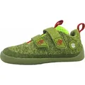 Affenzahn Knit Happy Dragon Jungen Klettschuh in Grün, Größe 24 - Grün - 24