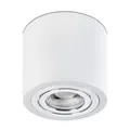 Feuchtraum Decken-Aufbau-Strahler IP44 in weiß für Bad / Außen inkl. 5W GU10 LED