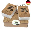 Liamba braun Lernkarte Pocket | 2 x 100 Karteikarten für unterwegs mit dem