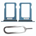 iPHONE 13 MINI SIM KARTEN HALTER TRAY ADAPTER FACH STECKER SLOT CARD NADEL BLAU