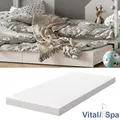 Komfortschaummatratze Zweitmatratze 90x200 cm PU-Füllung atmungsaktiv VitaliSpa