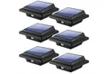 KingLux LED Dachrinnenleuchte 40LEDs Solarlampen mit Bewegungsmelder Warmweiss, Bewegungsmelder, LED fest integriert, Warmweiss