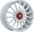 ALUFELGE OZ Racing SUPERT EVOLUZ WRC 8x18 5x114.3 ET 45 RACE WHITE RED LETTERING