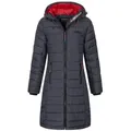 Geographical Norway Steppmantel Damen Winter Jacke Stepp Mantel Lange Steppjacke Wintermantel parka S 36