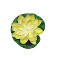 LED Seerose Gelb Ø ca. 17 cm Teich Pool Gartendeko Balkon Garten Terrasse
