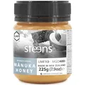Steens Manuka Honey MGO 400 + - 225 g rein roher 100% zertifizierter UMF 13+ Manuka Honig - abgefüllt und versiegelt in Neuseeland - 225 g