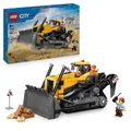 LEGO City Yellow Bulldozer Toy - Large Construction Vehicle Building (US IMPORT)