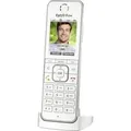 FRITZ! Schnurloses Telefon VoIP FRITZ!Fon C6 Anrufbeantworter, Babyphone, Freisprechen, PIN Code LC-Display Weiß