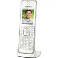 AVM FRITZ!Fon C6 DECT-Komforttelefon (hochwertiges Farbdisplay, HD-Telefonie, Internet-/Komfortdienste, Steuerung FRITZ!Box-Funktionen) weiß - Weiß