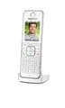 AVM FRITZ!Fon C6 weiß Schnurloses DECT-Telefon (Mobilteile: 1, DECT-Basisstation, Anrufbeantworter, HD-Telefonie)