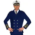 Widmann S.r.l. Kostüm Admiral Kapitän Jackett blau blau XXL