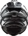 Ls2 Enduro-Helm MX701 Explorer Alter, abnehmbar und waschbar, Rettungswangenpolster, mikrometrischer Verschluss, abnehmbares Helmoberteil, Vorbereitung für Helmkommunikation, Pinlock 70 Maxvision™. Helm MX701 Explorer alter l bl. weiß matt