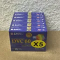 5x Emtec DVC 60 Kassetten für Mini DV Camcorder - NEU