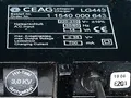 CEAG LG443 230V NiCd Ladegerät f. Handlampe SEB 8 Handscheinwerfer Feuerwehr RTW