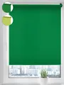 Sonello Verdunkelungsrollo Klemmfix ohne Bohren 110 x 130 Grün Verdunklungsrollo Fensterrollo Rollo Seitenzugrollo Klemmrollo für Fenster & Tür