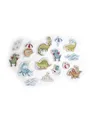 Filibabba Foam bath toys - Dino Beach