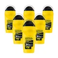 L'Oréal Men Expert Kompaktes Deo für Männer, Langanhaltender Deoroller gegen Schweiß mit 96 Stunden Wirkung, Invincible Sport, 6 x 50 ml