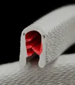 SMI-Kantenschutzprofil KS3-6HG für 3-6mm PVC mit Stahleinlage Hellgrau selbstklemmend ohne Kleber - Kantenschutz, Kederprofil, Kantenprofil, Kantenschutzleiste für Autotüren, Bleche (1 m)
